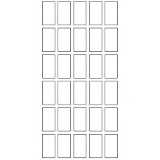 10831 - Label Size 16mm x 30mm - 10330 labels per roll 