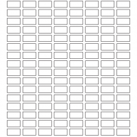 10833 - Label Size 20mm x 10mm - 42760 labels per roll