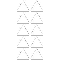 10837 - Label Size 60mm x 52mm - 2450 labels per roll