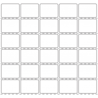 10842 - Label Size 40mm x 30mm - 10330 labels per roll