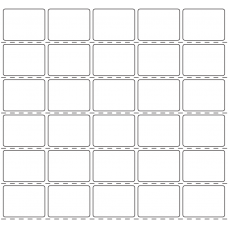 10842 - Label Size 40mm x 30mm - 10330 labels per roll 
