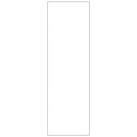 10843 - Label Size 112mm x 354mm - 190 labels per roll
