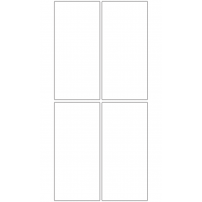 10849 - Label Size 75mm x 160mm - 850 labels per roll 