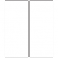 10854 - Label Size 86mm x 206mm - 670 labels per roll