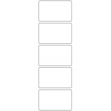 10885 - Label Size 77mm x 48mm - 1340 labels per roll 