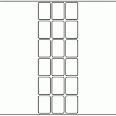 1089 - Label Size 30mm x 43mm - 4,500 labels per roll 