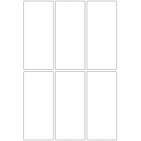 10896 - Label Size 70mm x 160mm - 1270 labels per roll