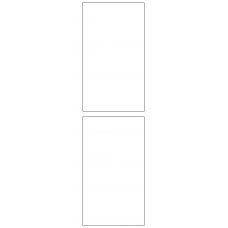 10897 - Label Size 97mm x 170mm - 390 labels per roll 