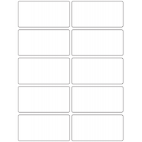 10901 - Label Size 92mm x 46mm - 2760 labels per roll