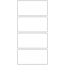 10905 - Label Size 100mm x 50mm - 2590 labels per roll 