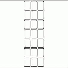 1092 - Label Size 28mm x 40mm - 4,800 labels per roll 