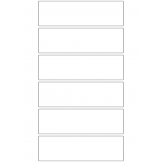 10926 - Label Size 155mm x 46mm - 1420 labels per roll 