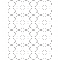 10943 - Label Size 30mm dia - 12450 labels per roll