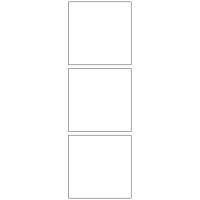 10945 - Label Size 80mm x 80mm - 830 labels per roll