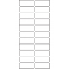 10949 - Label Size 63.5mm x 24mm - 5220 labels per roll 