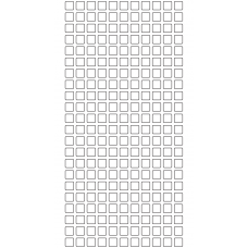 10950 - Label Size 10mm x 10mm - 57370 labels per roll 