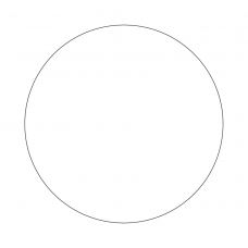 10952 - Label Size 200mm dia - 310 labels per roll 