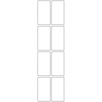 10969 - Label Size 33.8mm x 64mm - 2080 labels per roll