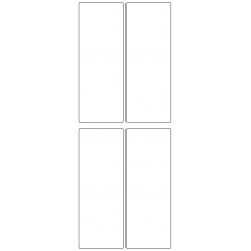 10970 - Label Size 52mm x 140mm - 960 labels per roll 