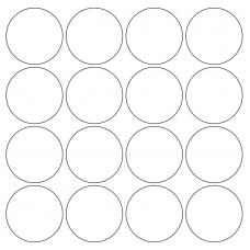 10972 - Label Size 50mm dia - 5340 labels per roll 