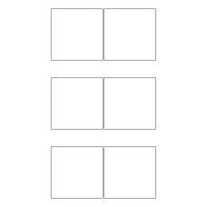 10980 - Label Size 74mm x 74mm - 1420 labels per roll 