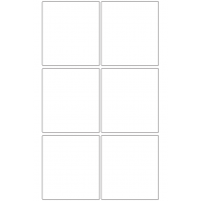 10987 - Label Size 94mm x 105mm - 1270 labels per roll 