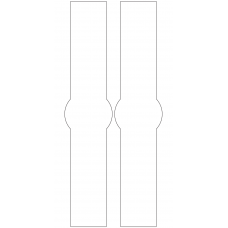 10996 - Label Size 80mm x 377mm - 370 labels per roll 