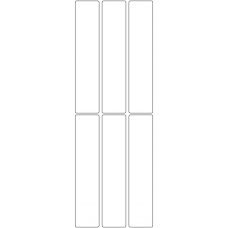 11011 - Label Size 32mm x 150mm - 1380 labels per roll 