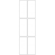 11019 - Label Size 50mm x 115mm - 1180 labels per roll 