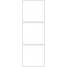 11022 - Label Size 100mm x 98mm - 690 labels per roll 