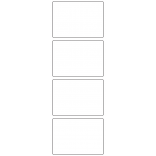 11023 - Label Size 100mm x 70mm - 920 labels per roll 