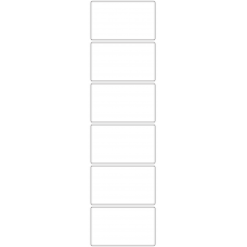 11024 - Label Size 100mm x 60mm - 1100 labels per roll 
