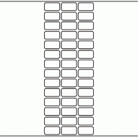 1103 - Label Size 29mm x 15mm - 11,550 labels per roll