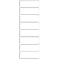11030 - Label Size 97mm x 34mm - 1900 labels per roll