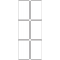 11036 - Label Size 48mm x 80mm - 1650 labels per roll
