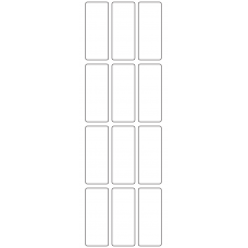 11052 - Label Size 26mm x 65mm - 3010 labels per roll 