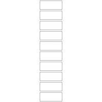 11053 - Label Size 65mm x 26mm - 2370 labels per roll