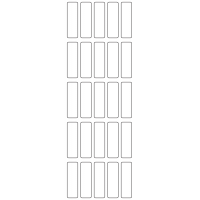 11080 - Label Size 15mm x 50mm - 6260 labels per roll