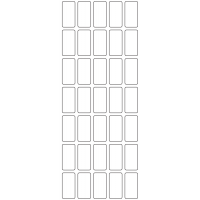 11097 - Label Size 18mm x 36mm - 8770 labels per roll