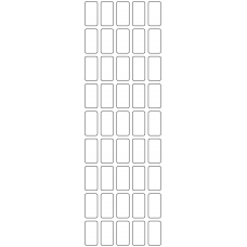 11104 - Label Size 15mm x 29mm - 10670 labels per roll 