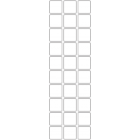 11105 - Label Size 26mm x 26mm - 7110 labels per roll