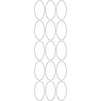 11132 - Label Size 30mm x 58mm - 3440 labels per roll