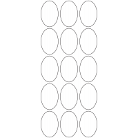 11134 - Label Size 32mm x 48mm - 4130 labels per roll