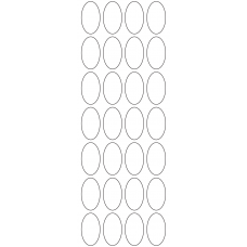 11137 - Label Size 23mm x 40mm - 6430 labels per roll 
