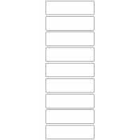 11144 - Label Size 89mm x 25mm - 2480 labels per roll