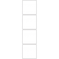 11146 - Label Size 74mm x 74mm - 910 labels per roll 