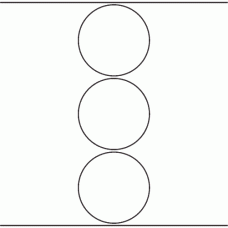 1115 - Label Size 95mm dia - 710 labels per roll 