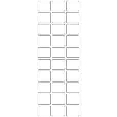 11150 - Label Size 32mm x 26mm - 7110 labels per roll 