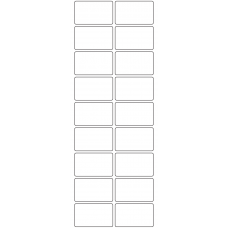 11151 - Label Size 50mm x 30mm - 4270 labels per roll 