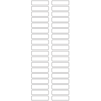 11152 - Label Size 50mm x 13mm - 8530 labels per roll